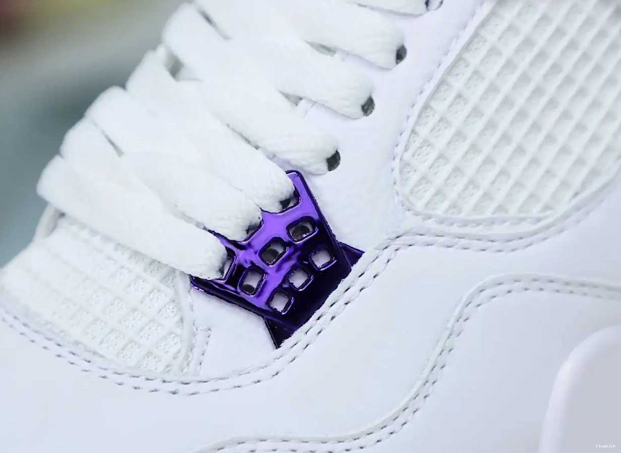 4 JORDAN METALLIC PURPLE AIR 0503